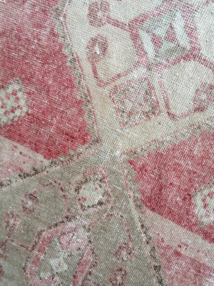 Pink Turkish Runner Rug 2' 8" x 11' Hand-Knotted | No. WR65101