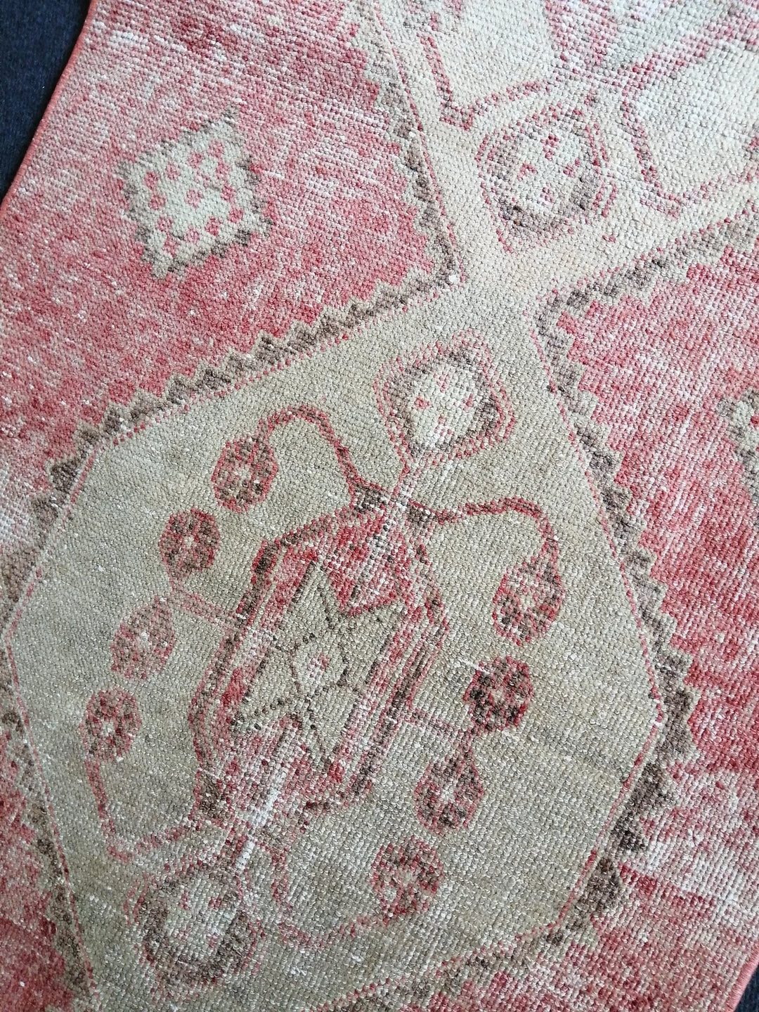 Pink Turkish Runner Rug 2' 8" x 11' Hand-Knotted | No. WR65101
