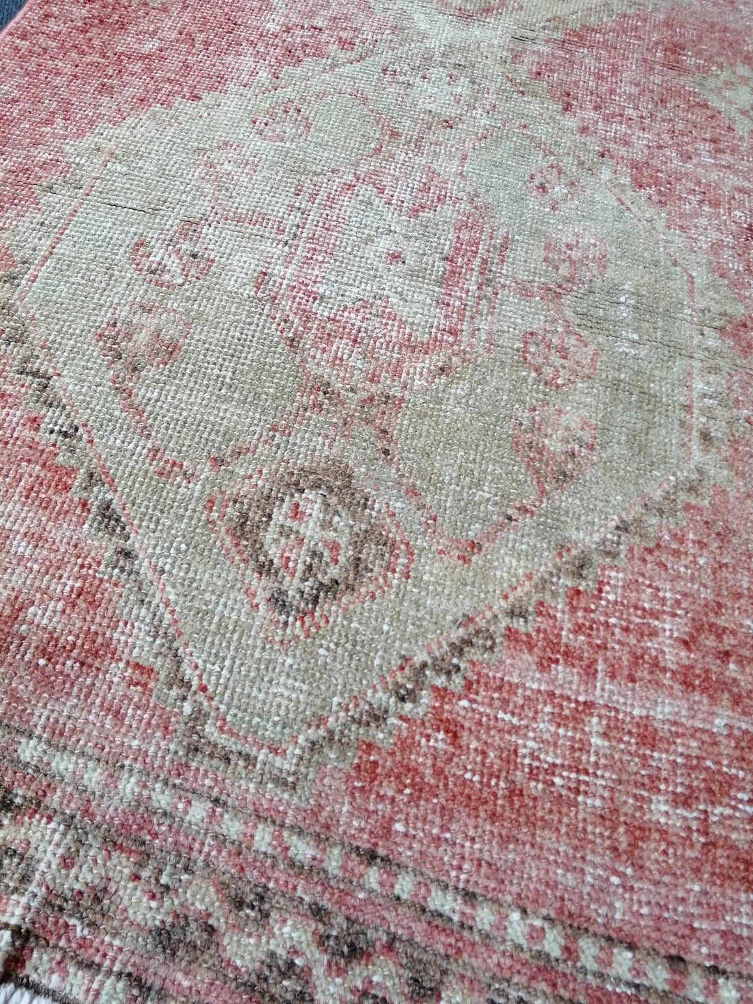 Pink Turkish Runner Rug 2' 8" x 11' Hand-Knotted | No. WR65101