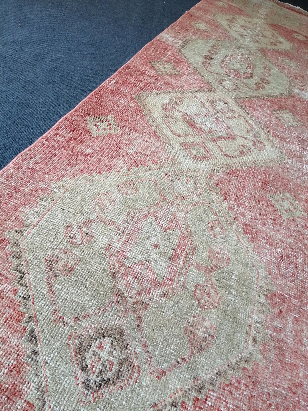 Pink Turkish Runner Rug 2' 8" x 11' Hand-Knotted | No. WR65101