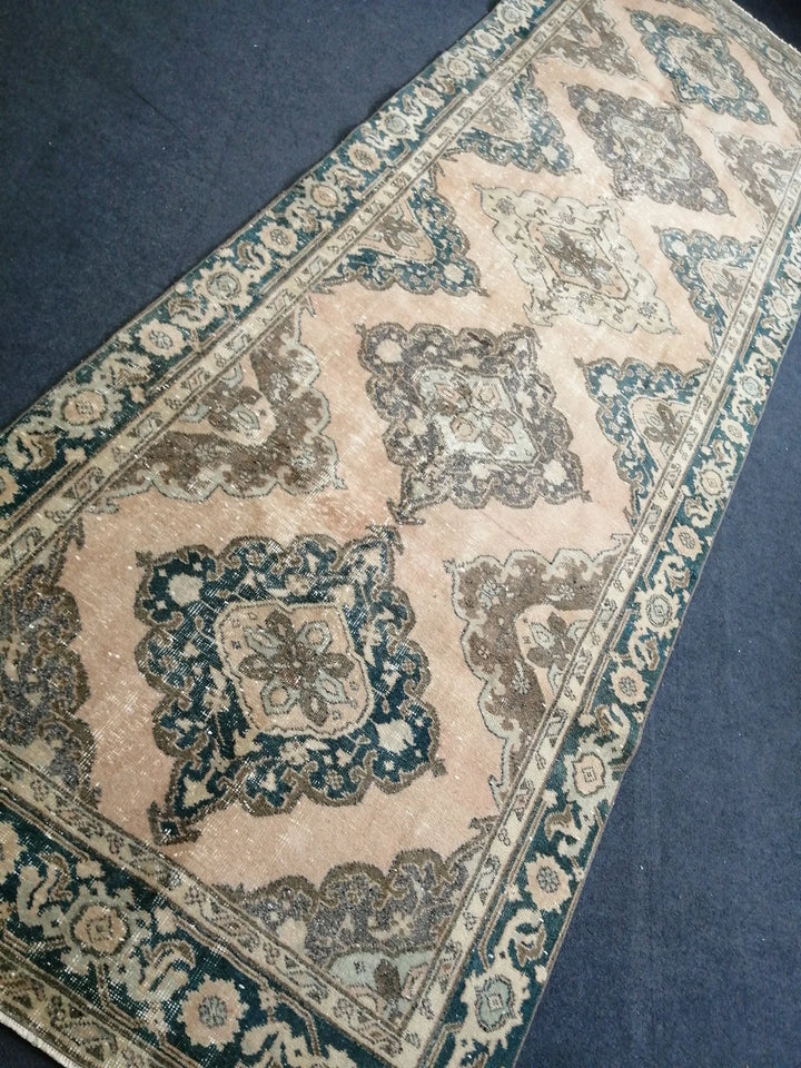 Muted Runner Rug 4' 2" x 13' - No. WR65899