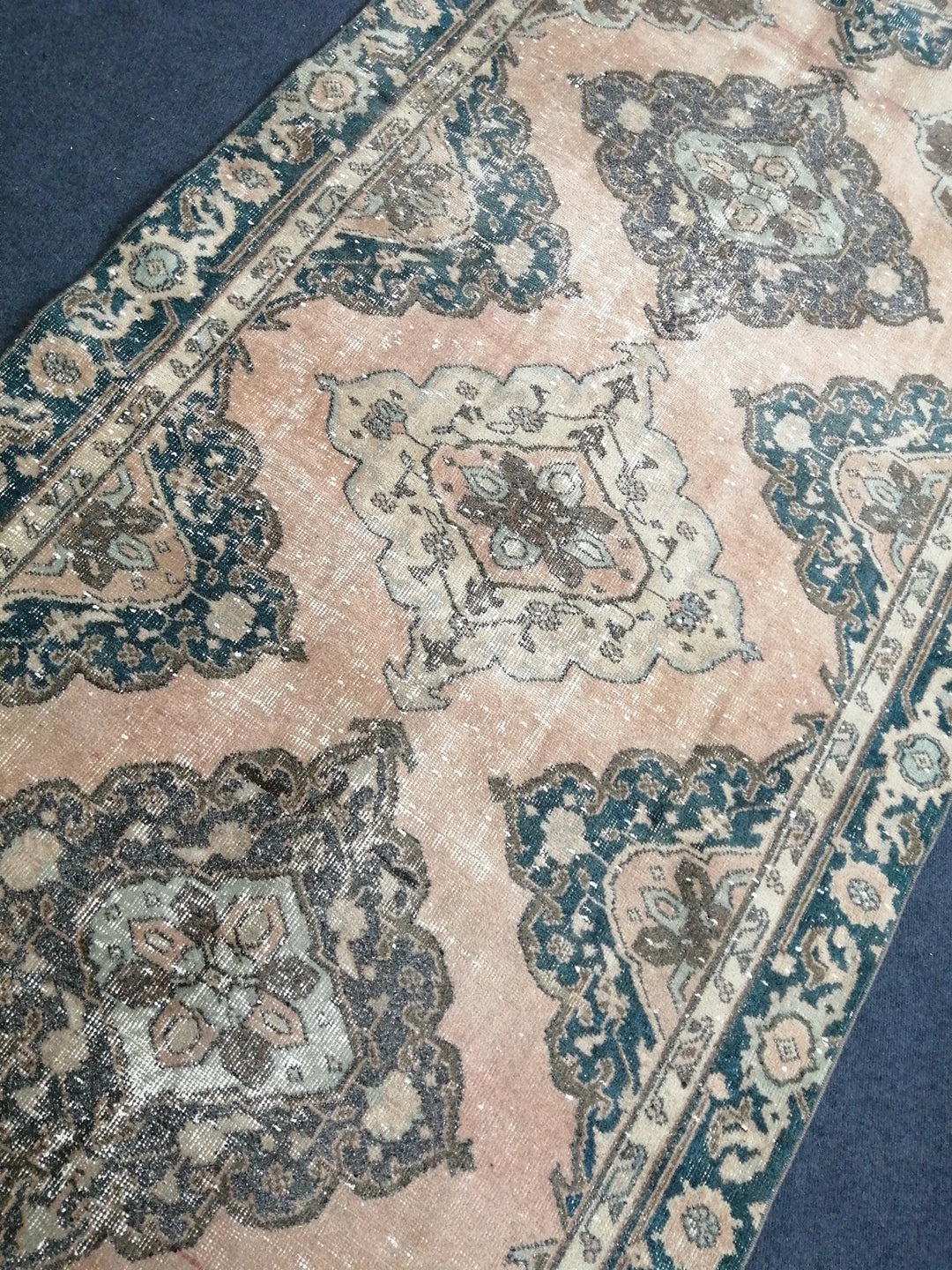 Muted Runner Rug 4' 2" x 13' - No. WR65899