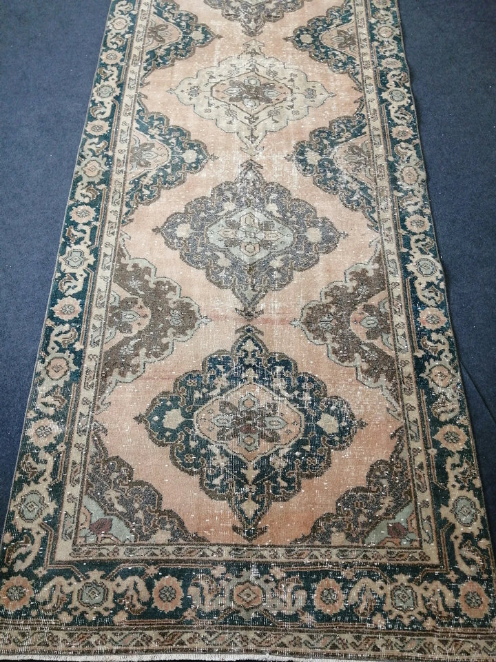 Muted Runner Rug 4' 2" x 13' - No. WR65899