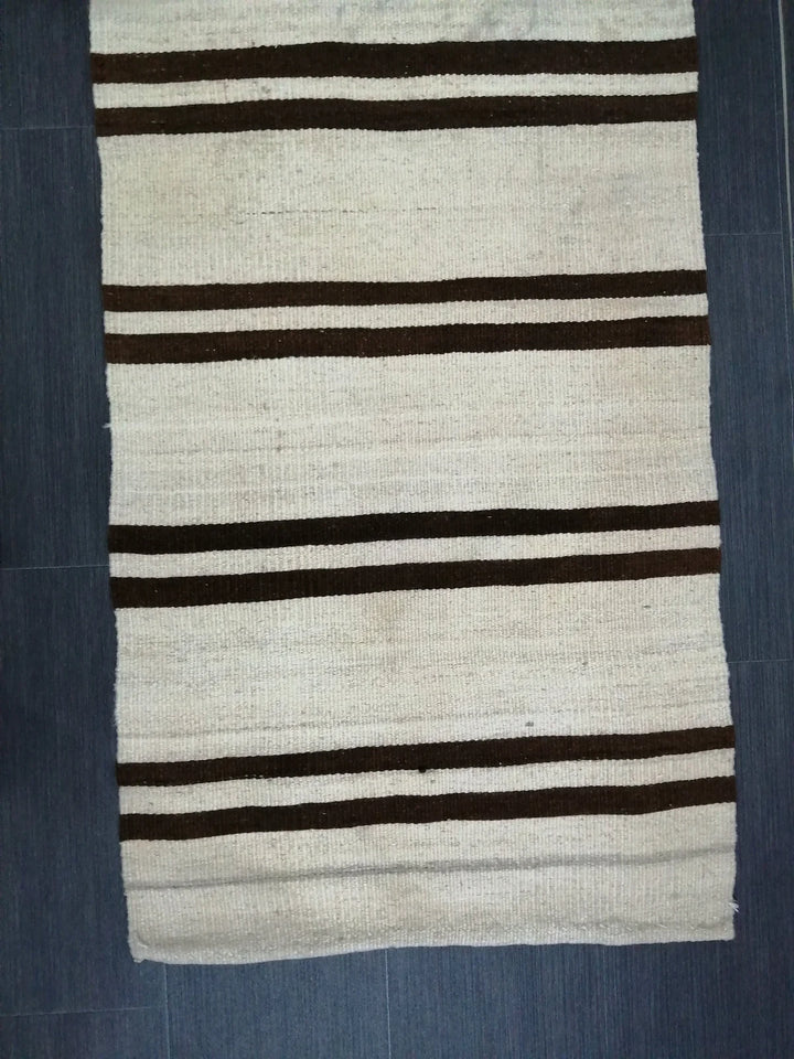 Rust Turkish Runner Rug 2' 4" x 9' 1" Hand-Knotted | No. WR65957