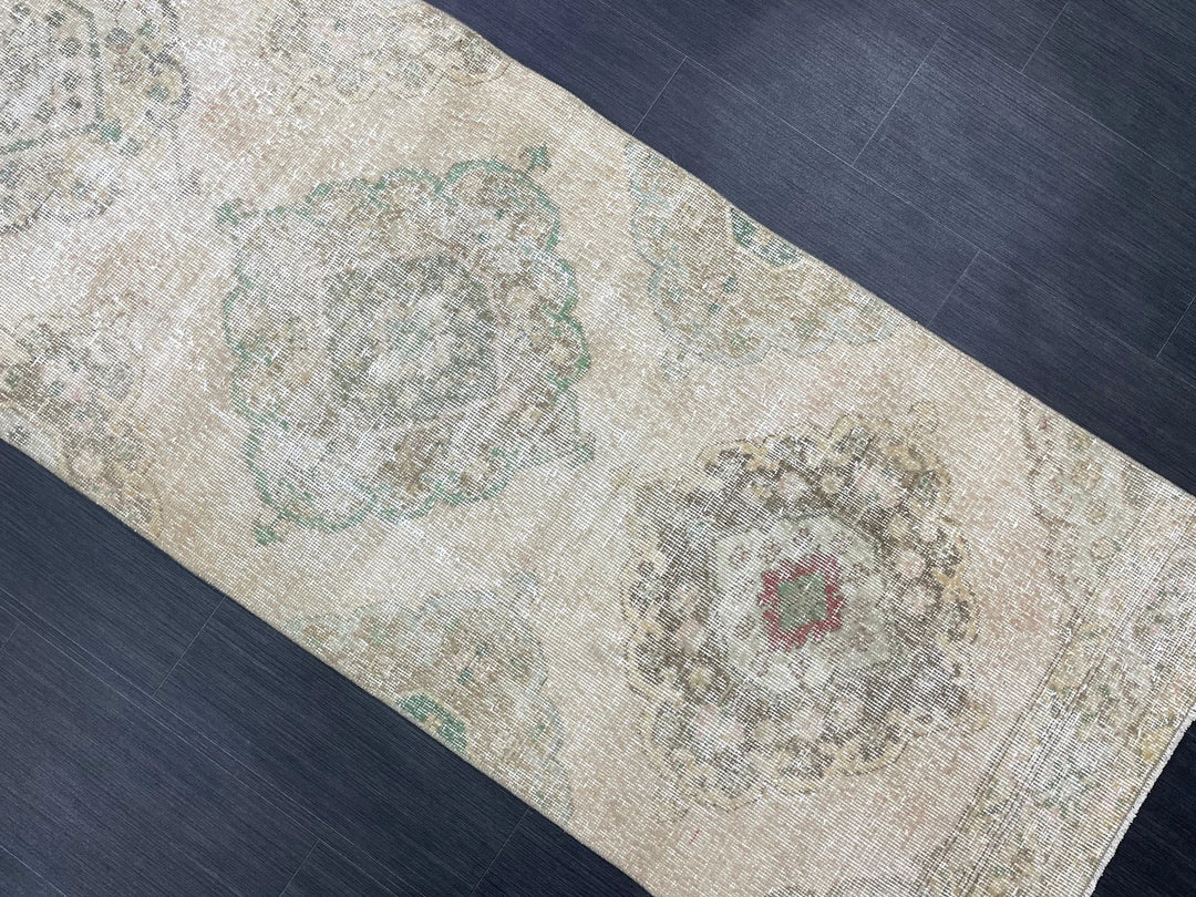 Turkish Runner Rug 2' 9" x 12' 5" Hand-Knotted | No. WR65966