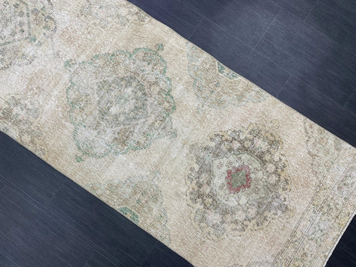 Turkish Runner Rug 2' 9" x 12' 5" Hand-Knotted | No. WR65966