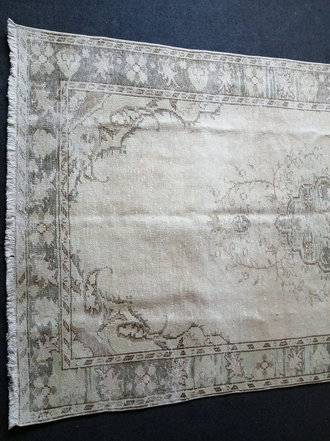 Rust Turkish Runner Rug 5' x 9' 2" Hand-Knotted | No. WR66045