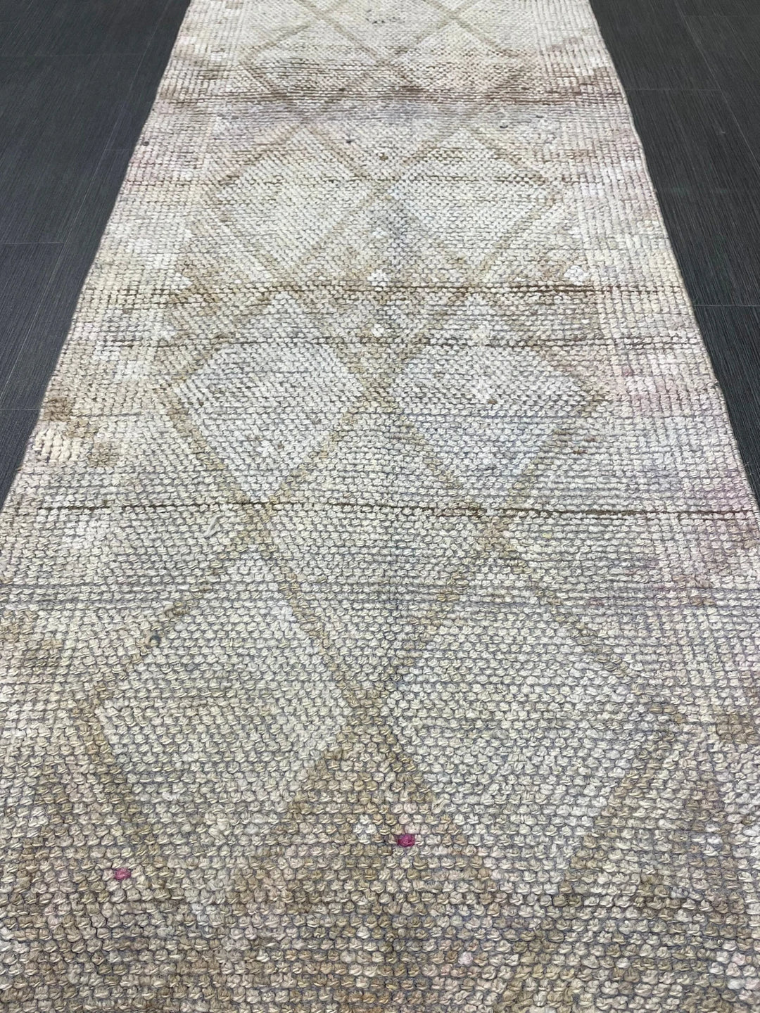 Blue Turkish Runner Rug 2' 3" x 8' 9" Hand-Knotted | No. WR68193
