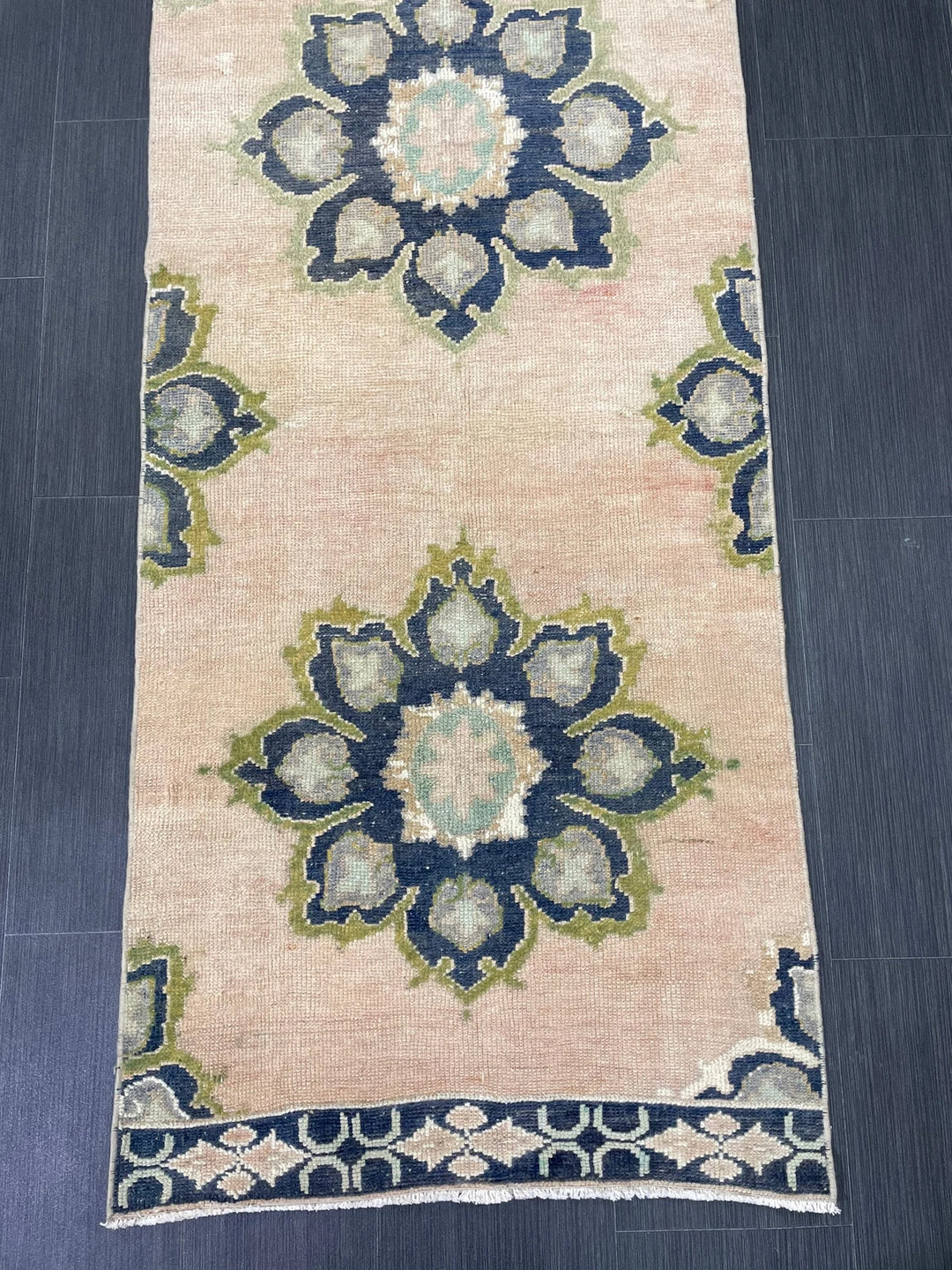 Turkish Runner Rug 2' 5" x 10' 6" Hand-Knotted | No. WR68838