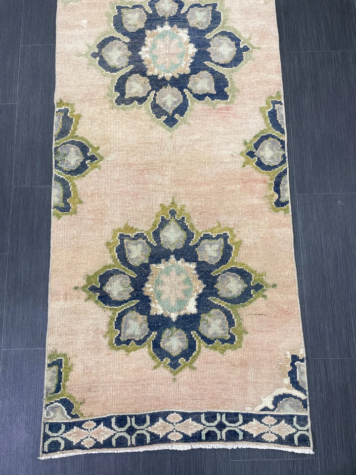 Turkish Runner Rug 2' 5" x 10' 6" Hand-Knotted | No. WR68838