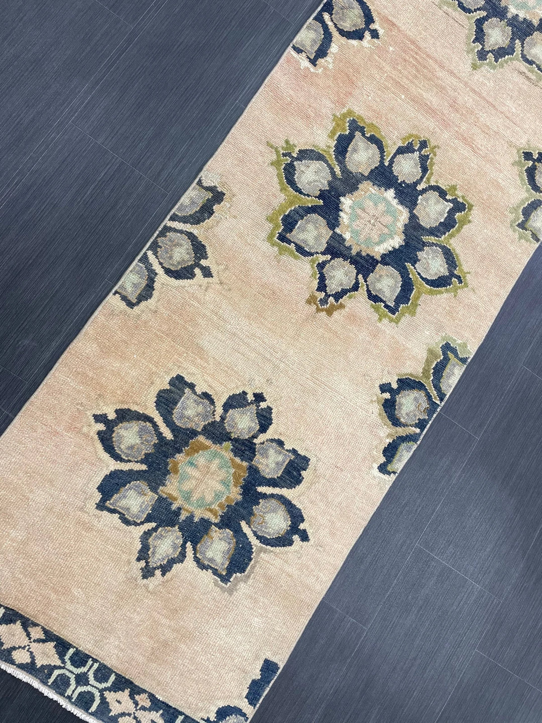 Turkish Runner Rug 2' 5" x 10' 6" Hand-Knotted | No. WR68838