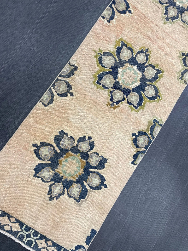 Turkish Runner Rug 2' 5" x 10' 6" Hand-Knotted | No. WR68838
