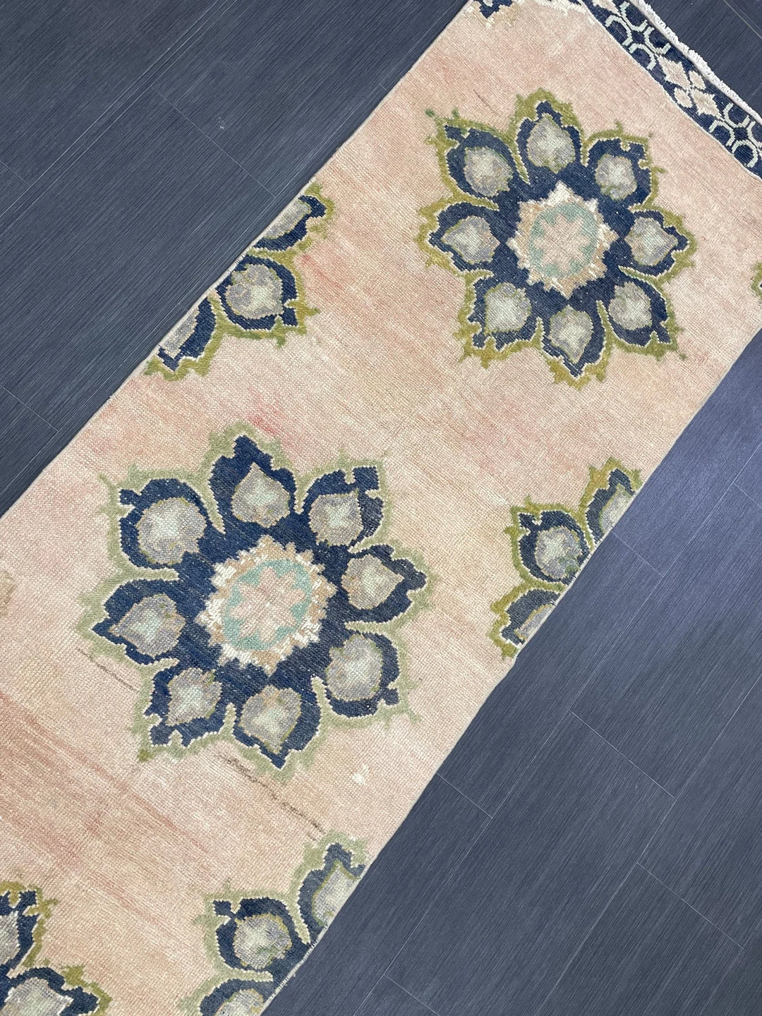 Turkish Runner Rug 2' 5" x 10' 6" Hand-Knotted | No. WR68838