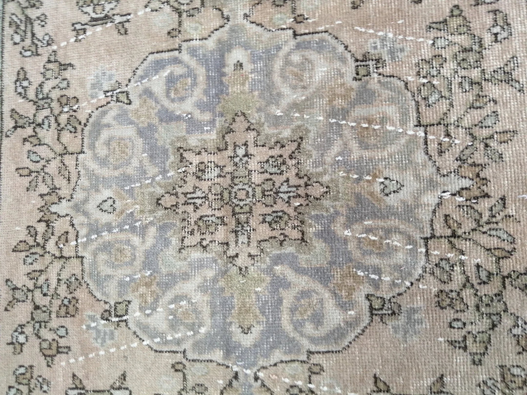 Rust Turkey Runner Rug 3' 11" x 6' 8" Hand-Knotted | No. WR69129