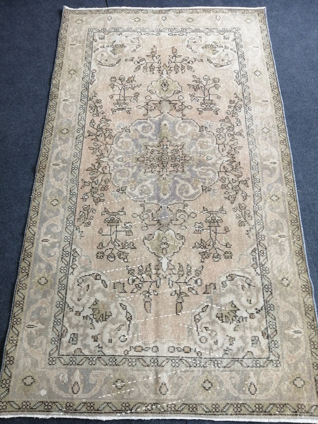 Rust Turkey Runner Rug 3' 11" x 6' 8" Hand-Knotted | No. WR69129