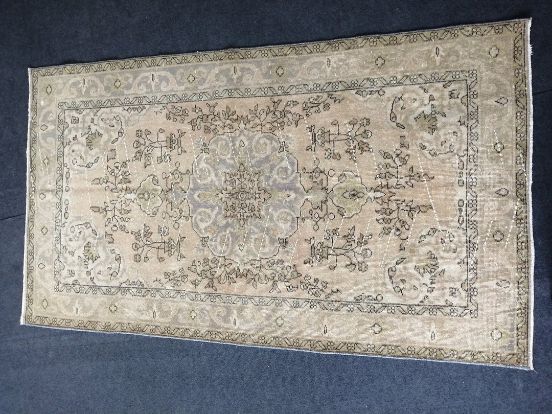 Rust Turkey Runner Rug 3' 11" x 6' 8" Hand-Knotted | No. WR69129