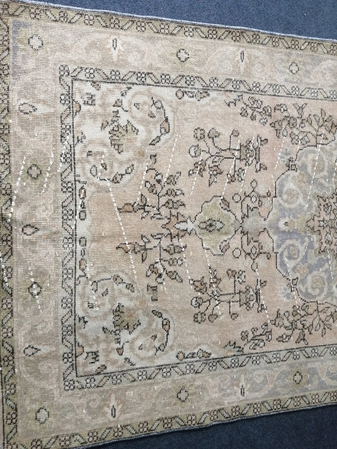 Rust Turkey Runner Rug 3' 11" x 6' 8" Hand-Knotted | No. WR69129