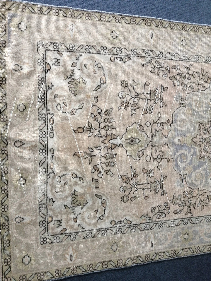 Rust Turkey Runner Rug 3' 11" x 6' 8" Hand-Knotted | No. WR69129