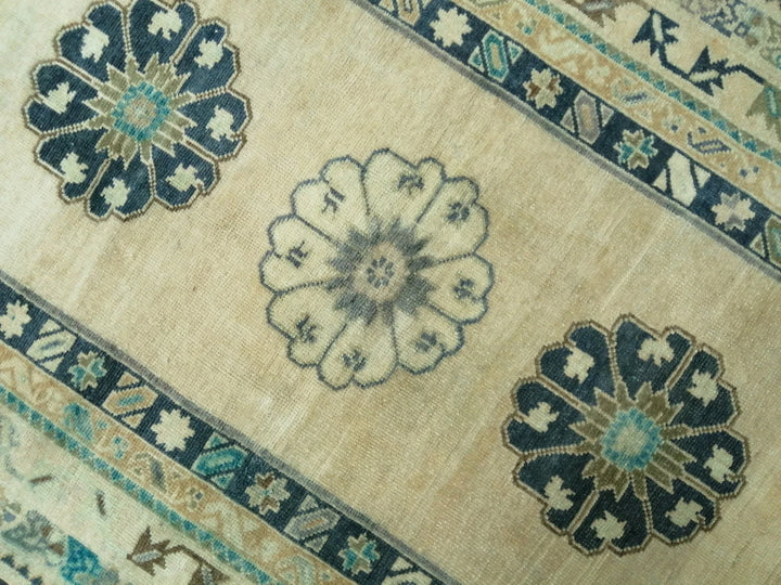 Turkish Runner Rug 3' 7" x 6' 6" Hand-Knotted | No. WR70174