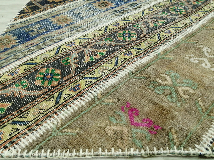 Rust Turkish Runner Rug 5' 5" x 8' Hand-Knotted | No. WR70331