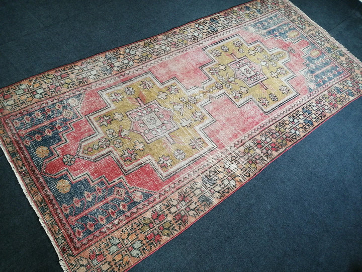 Rust Turkish Runner Rug 4' x 8' 10" Hand-Knotted | No. WR71510