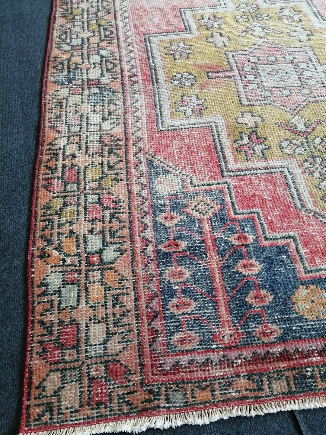 Rust Turkish Runner Rug 4' x 8' 10" Hand-Knotted | No. WR71510