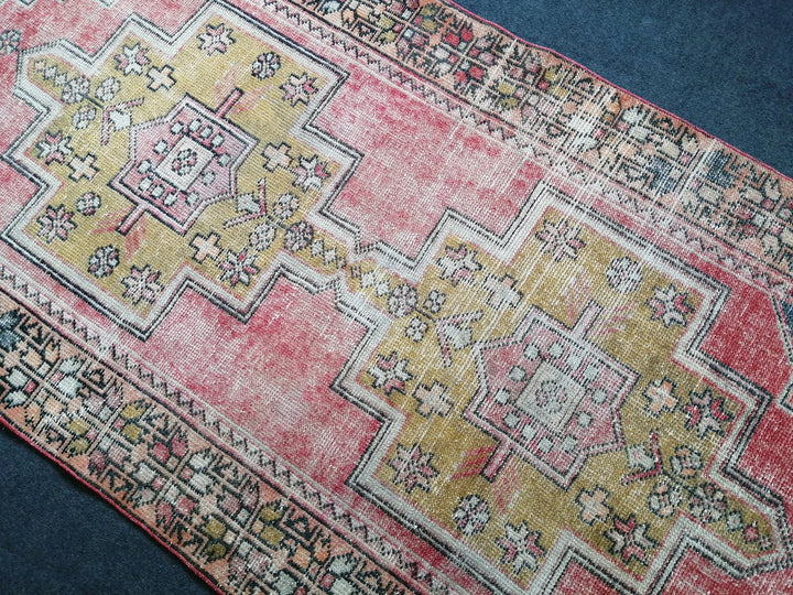 Rust Turkish Runner Rug 4' x 8' 10" Hand-Knotted | No. WR71510