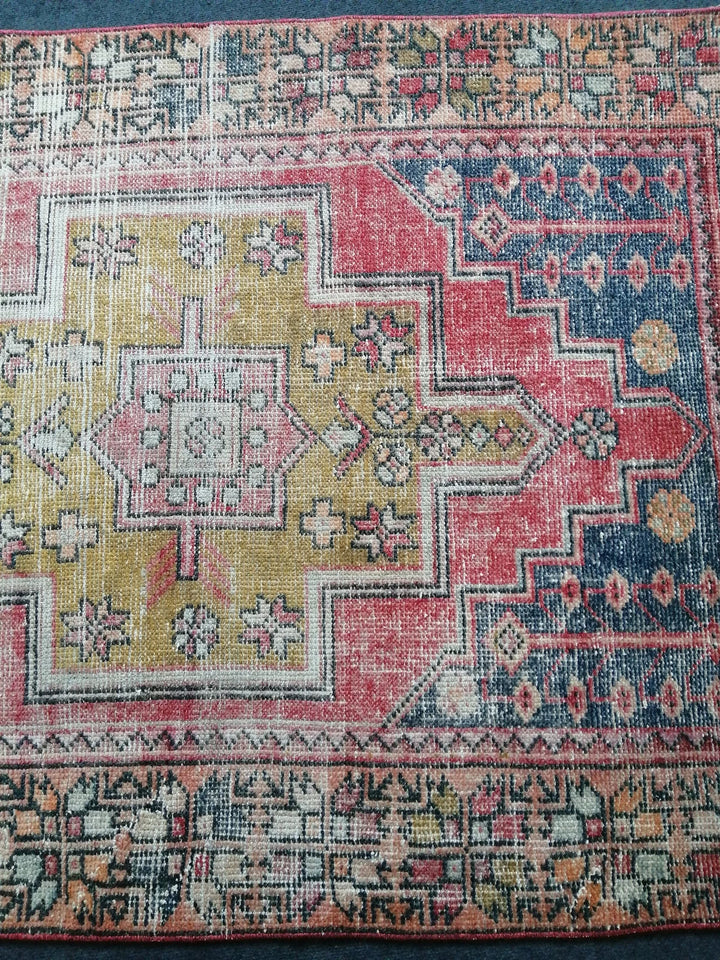Rust Turkish Runner Rug 4' x 8' 10" Hand-Knotted | No. WR71510