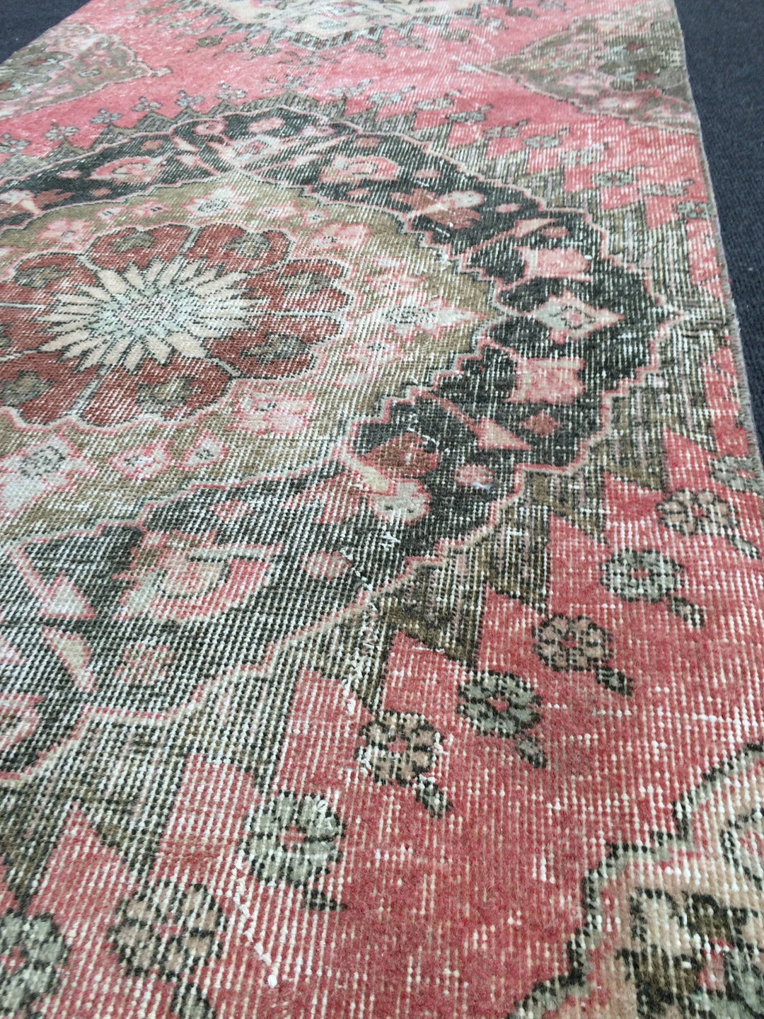 Turkish Runner Rug 3' x 12' Hand-Knotted | No. WR71518
