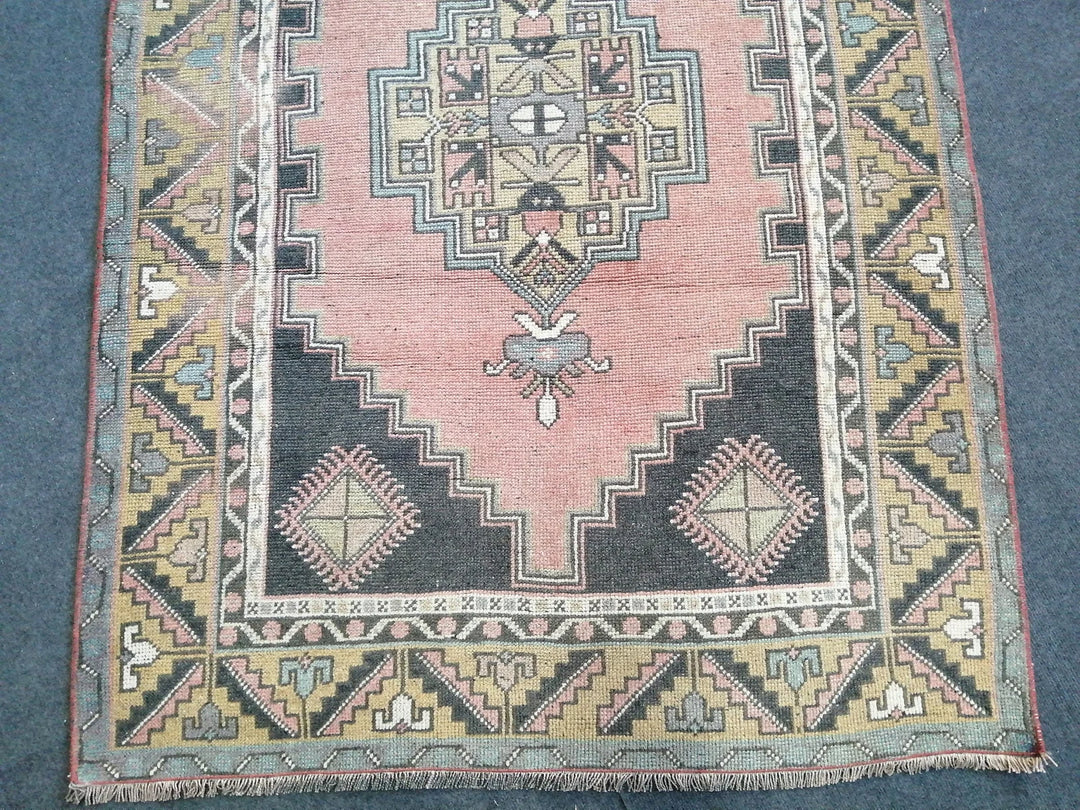 Rust Turkish Runner Rug 4' x 7' Hand-Knotted | No. WR73198