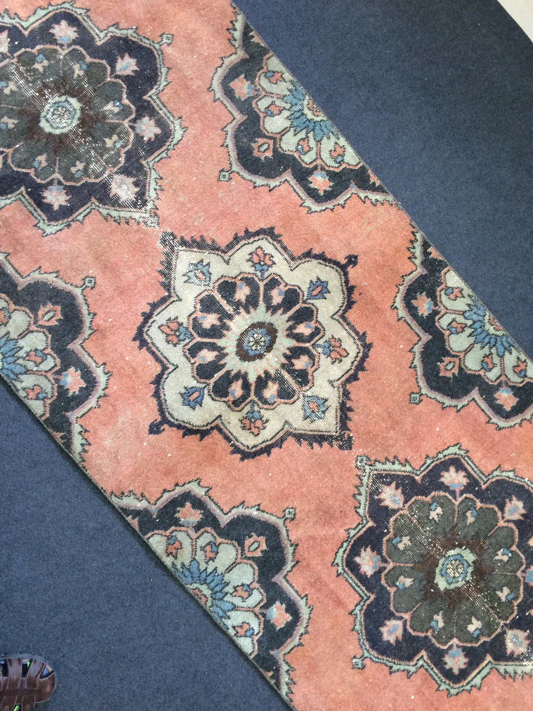 Turkish Runner Rug 3' 2" x 11' 5" Hand-Knotted | No. WR73894