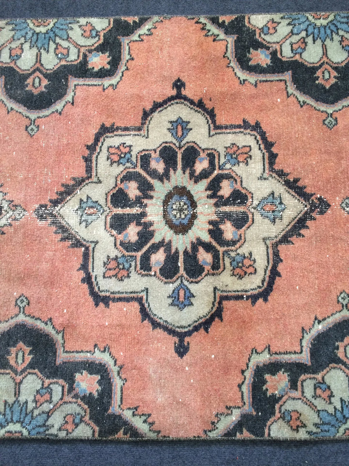 Turkish Runner Rug 3' 2" x 11' 5" Hand-Knotted | No. WR73894