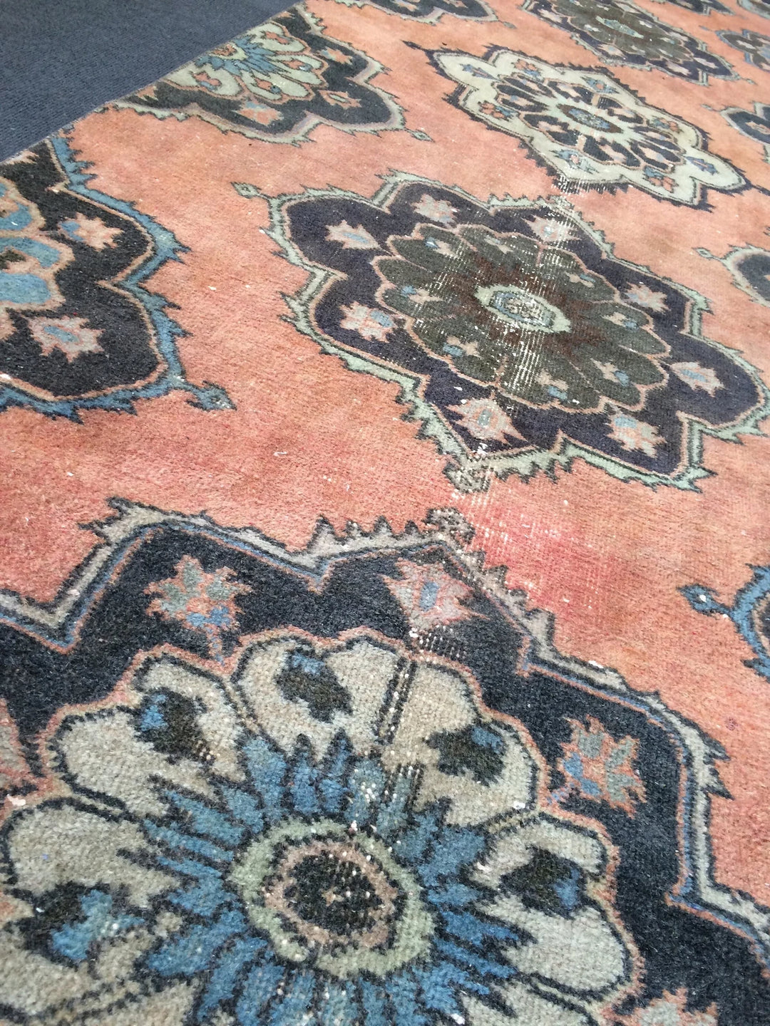 Turkish Runner Rug 3' 2" x 11' 5" Hand-Knotted | No. WR73894