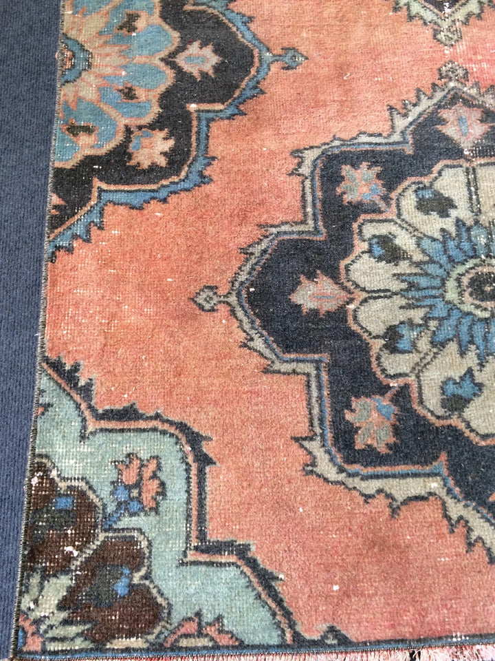 Turkish Runner Rug 3' 2" x 11' 5" Hand-Knotted | No. WR73894