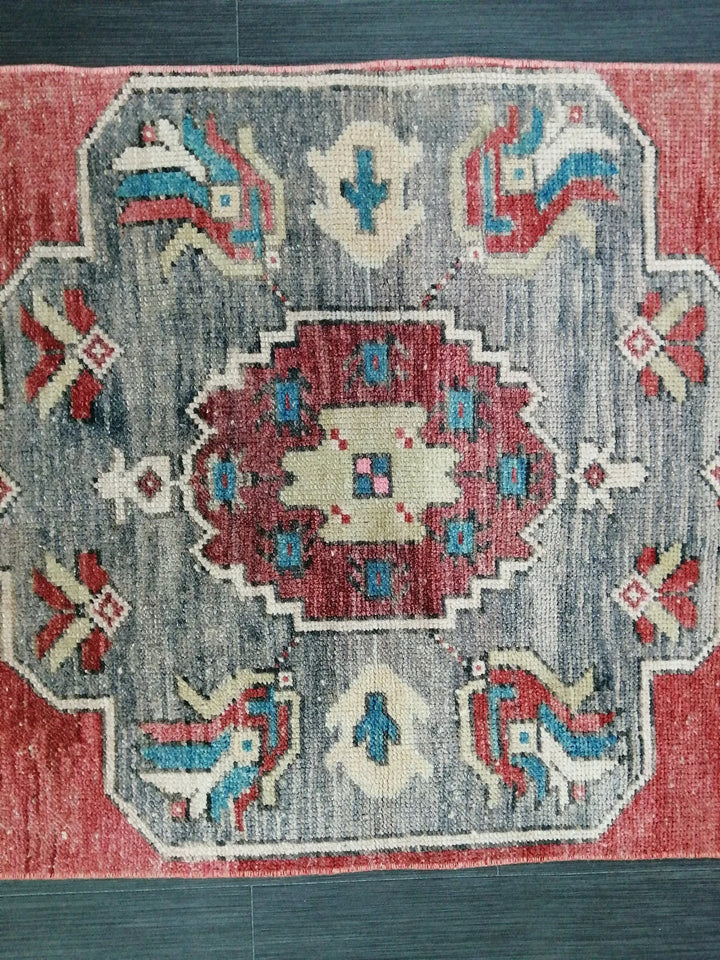 Turkish Runner Rug 2' 6" x 11' 10" Hand-Knotted | No. WR74653