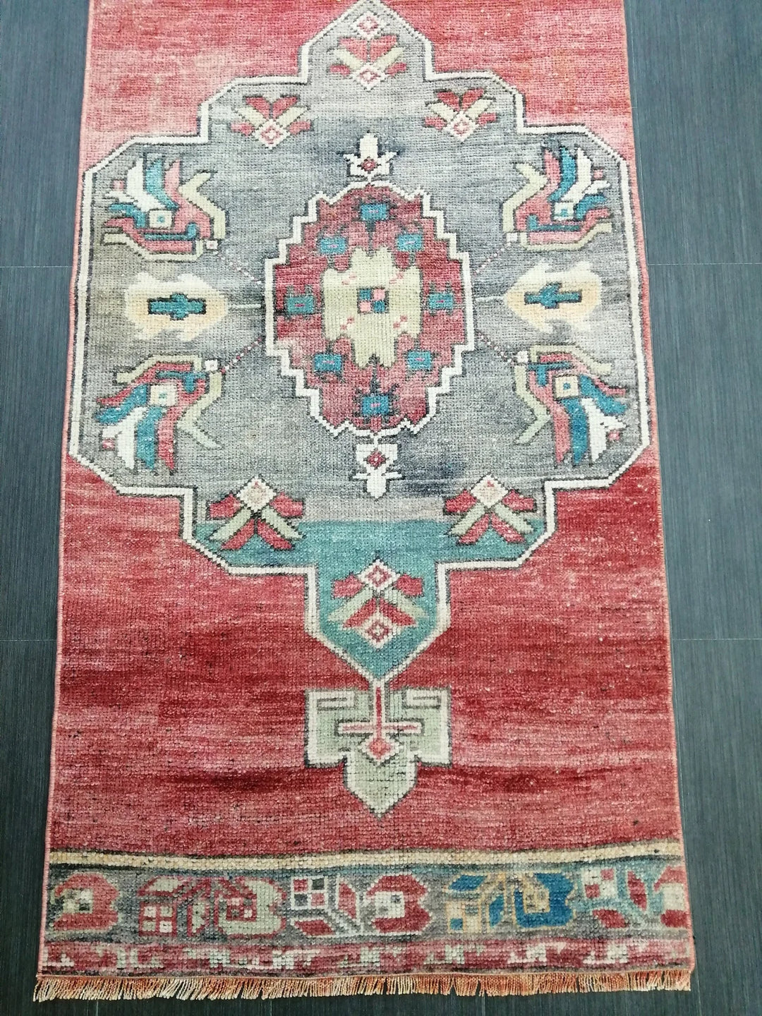 Turkish Runner Rug 2' 6" x 11' 10" Hand-Knotted | No. WR74653
