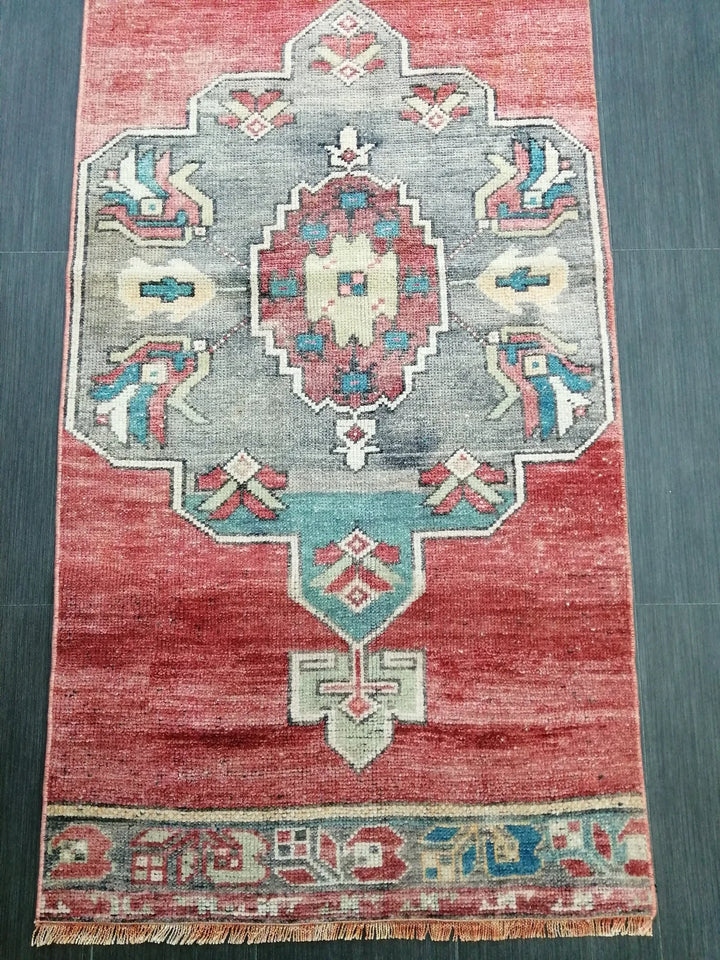 Turkish Runner Rug 2' 6" x 11' 10" Hand-Knotted | No. WR74653