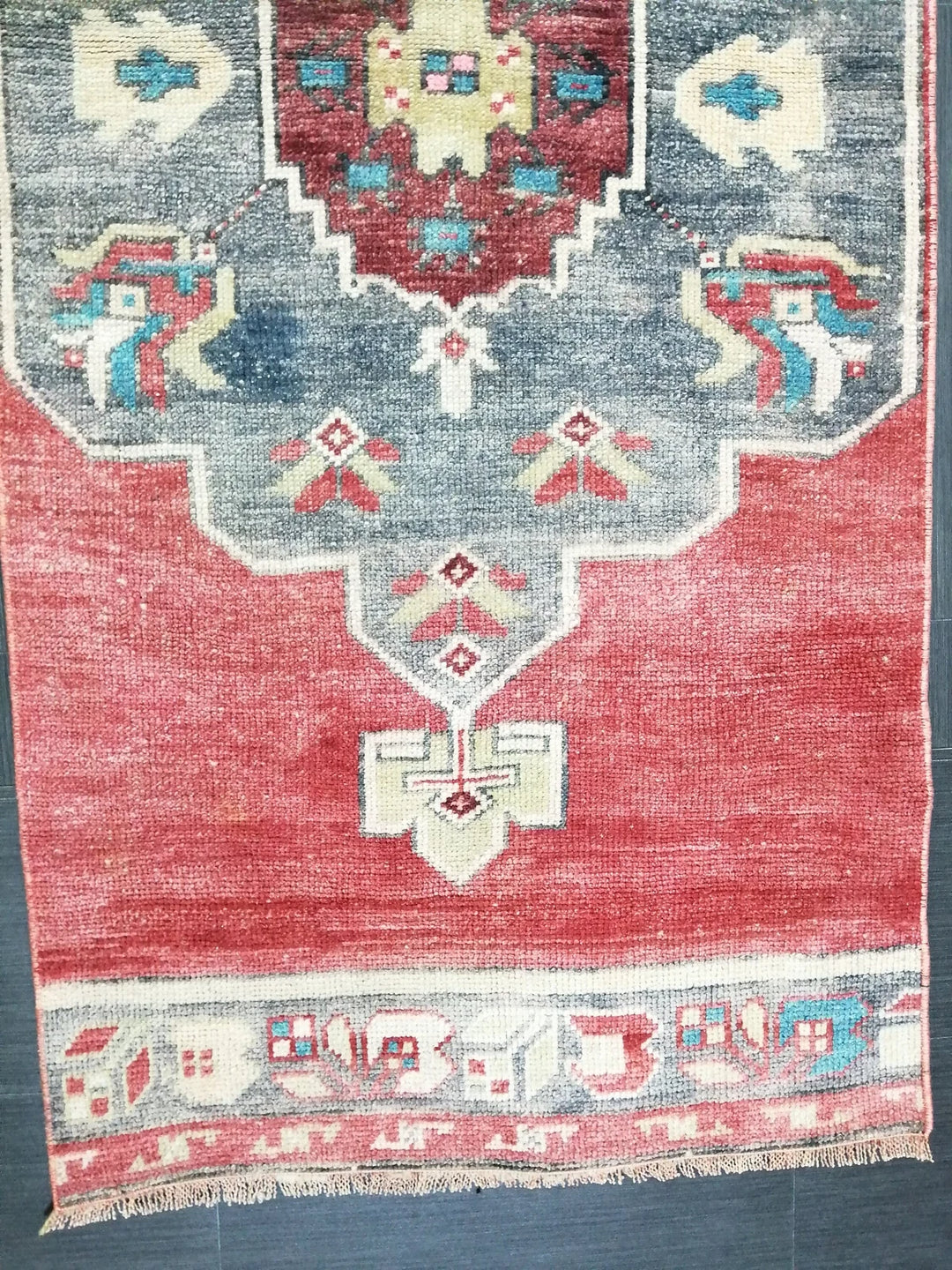 Turkish Runner Rug 2' 6" x 11' 10" Hand-Knotted | No. WR74653
