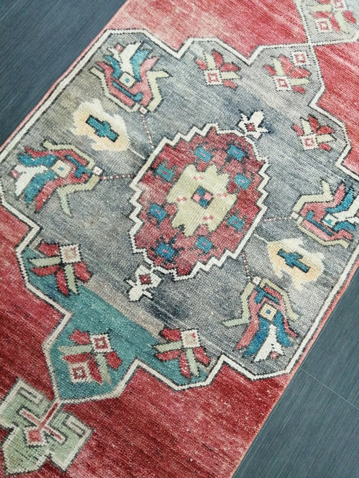 Turkish Runner Rug 2' 6" x 11' 10" Hand-Knotted | No. WR74653
