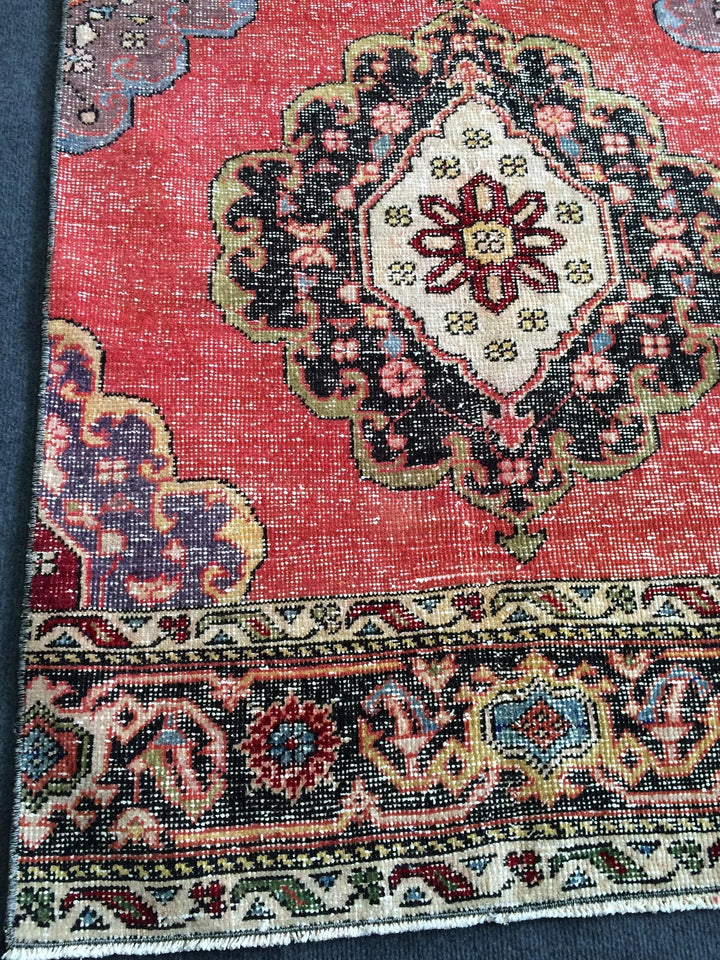 Turkish Runner Rug 2' 1" x 13' Hand-Knotted | No. WR75026