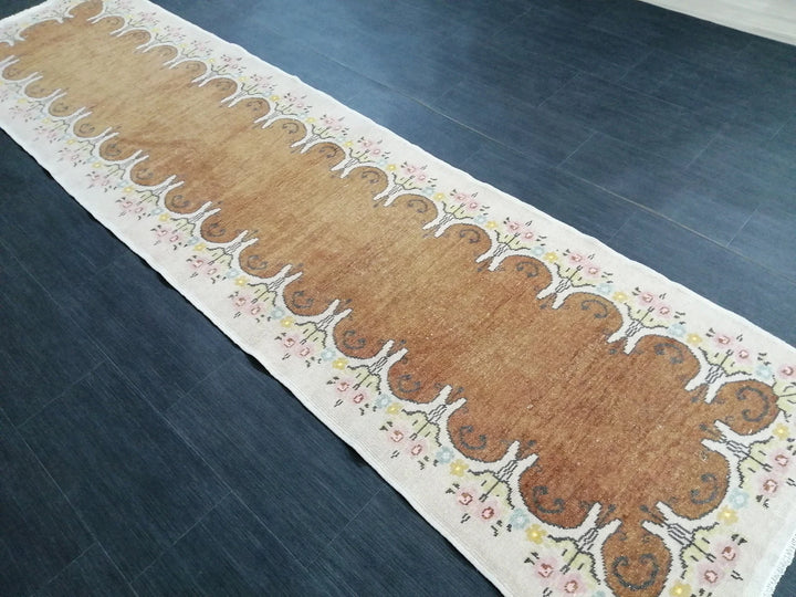 Turkish Runner Rug 2' 8" x 10' 7" Hand-Knotted | No. WR76212