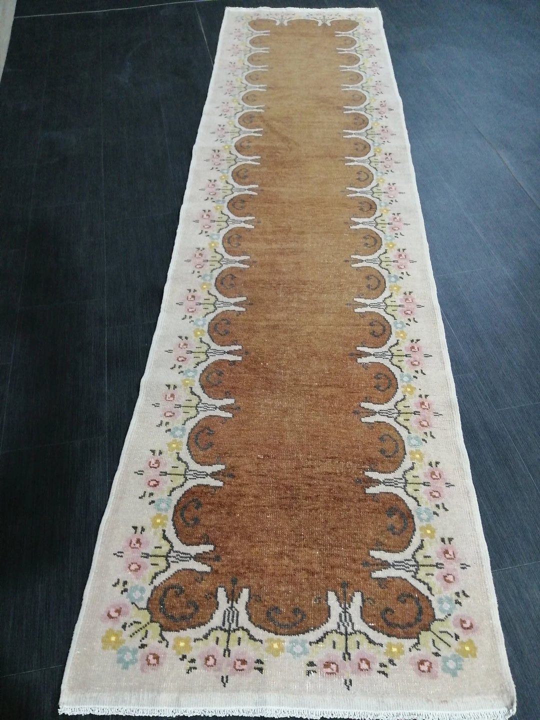 Turkish Runner Rug 2' 8" x 10' 7" Hand-Knotted | No. WR76212