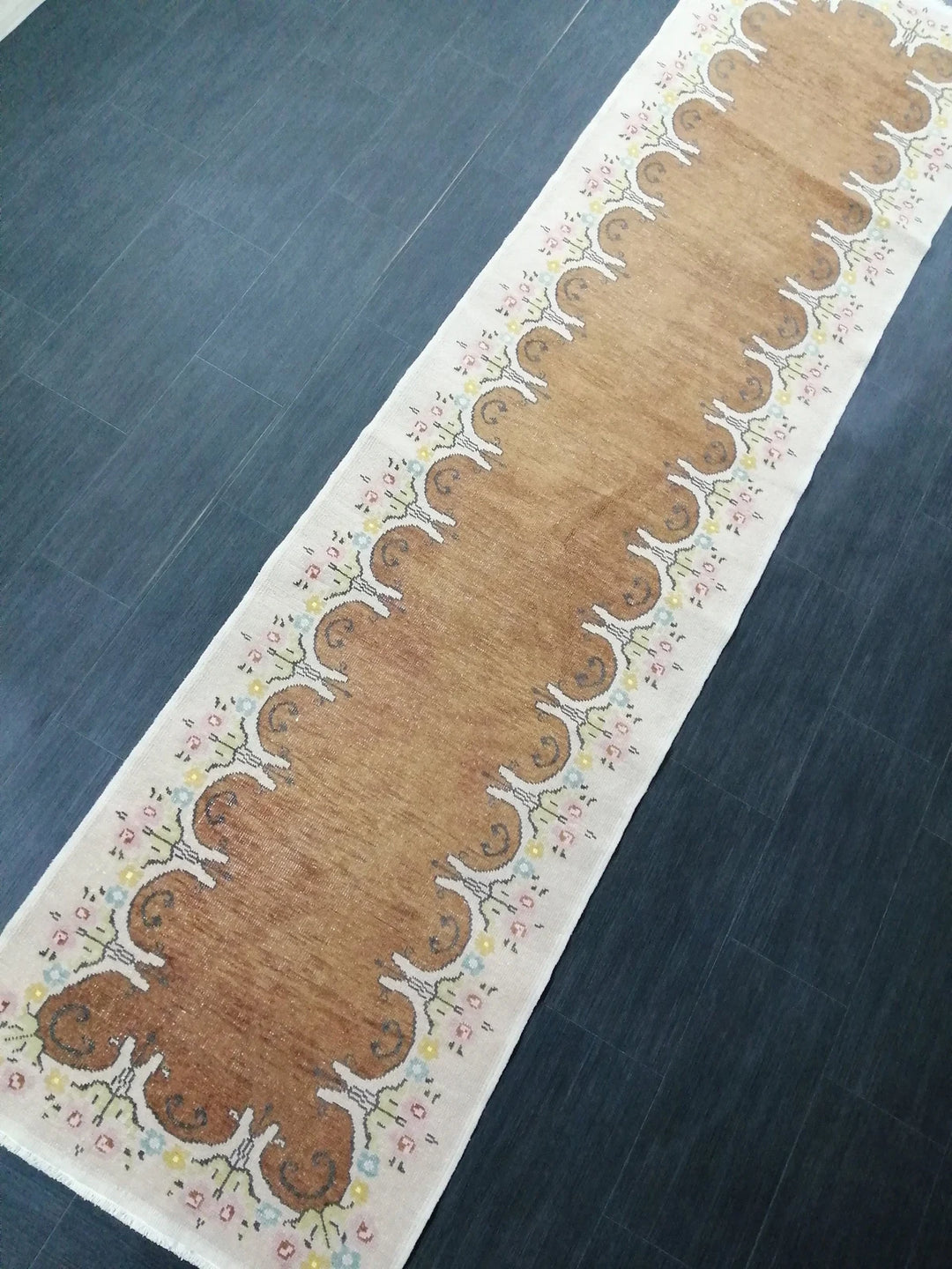 Turkish Runner Rug 2' 8" x 10' 7" Hand-Knotted | No. WR76212