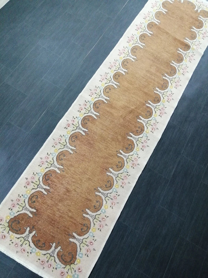 Turkish Runner Rug 2' 8" x 10' 7" Hand-Knotted | No. WR76212