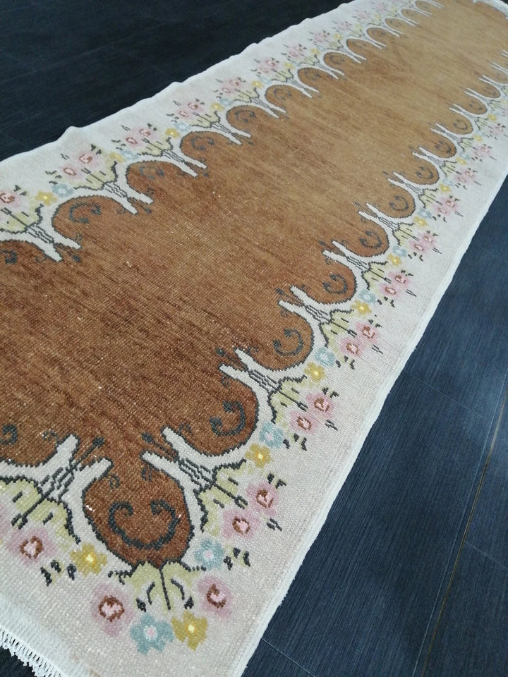 Turkish Runner Rug 2' 8" x 10' 7" Hand-Knotted | No. WR76212