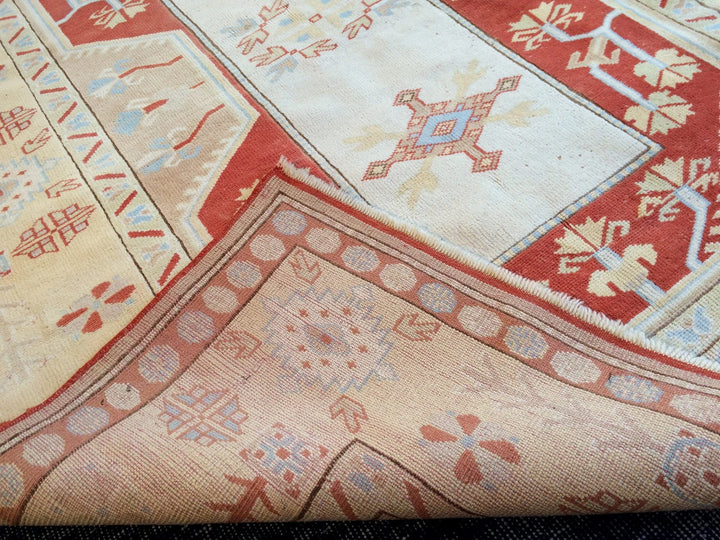 Turkish Vintage Rug 4' 6" x 5' 11" Hand-Knotted | No. WR76591