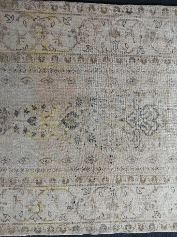 Rust Turkish Runner Rug 3' 6" x 6' Hand-Knotted | No. WR78018