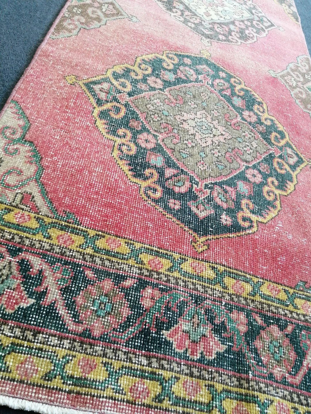 Turkish Runner Rug 2' 10" x 13' 6" Hand-Knotted | No. WR78074