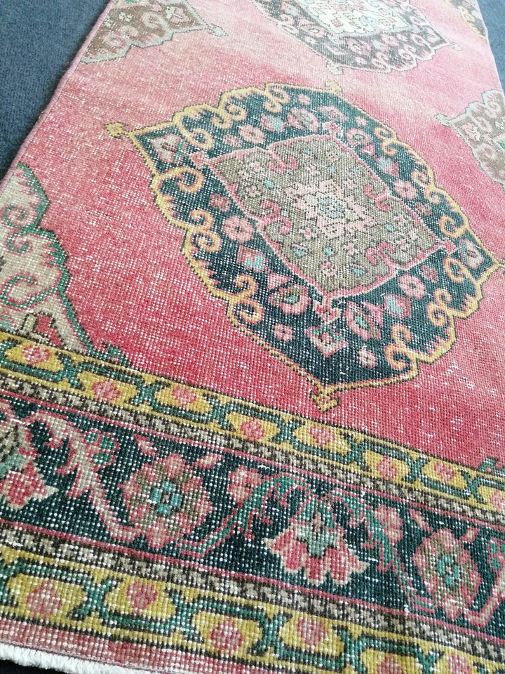 Turkish Runner Rug 2' 10" x 13' 6" Hand-Knotted | No. WR78074