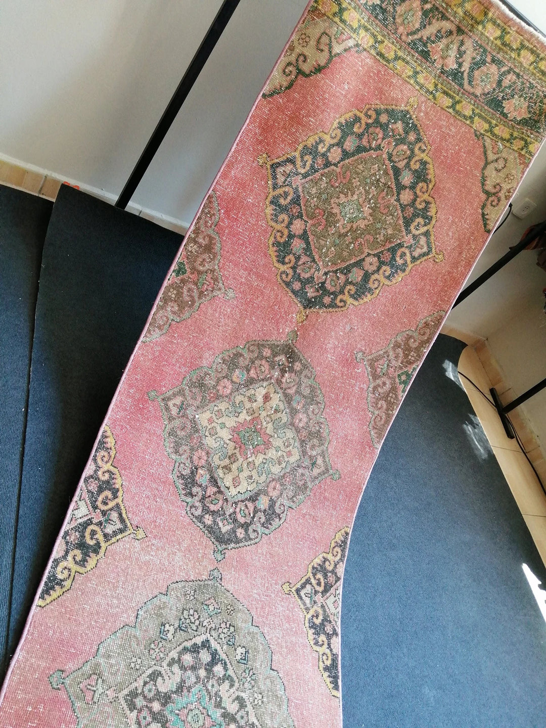 Turkish Runner Rug 2' 10" x 13' 6" Hand-Knotted | No. WR78074